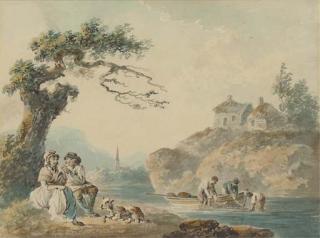 Peter La Cave - A Young Drover Wooing A Milkmaid