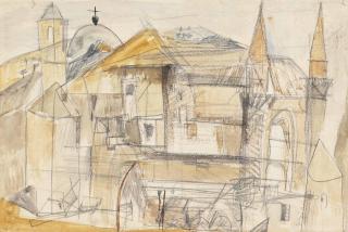 Peter Lanyon - An Italian Townscape