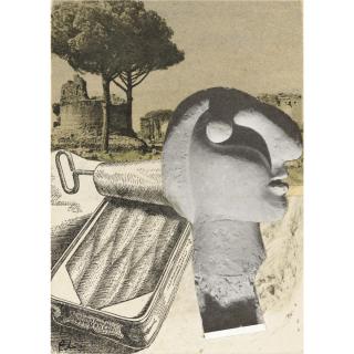 Peter Lanyon - Head Collage