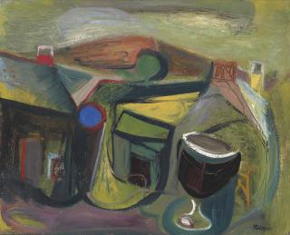 Peter Lanyon - Landscape and Cup (Annunciation)