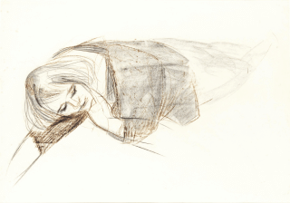 Peter Lanyon - Study of Brit Asleep