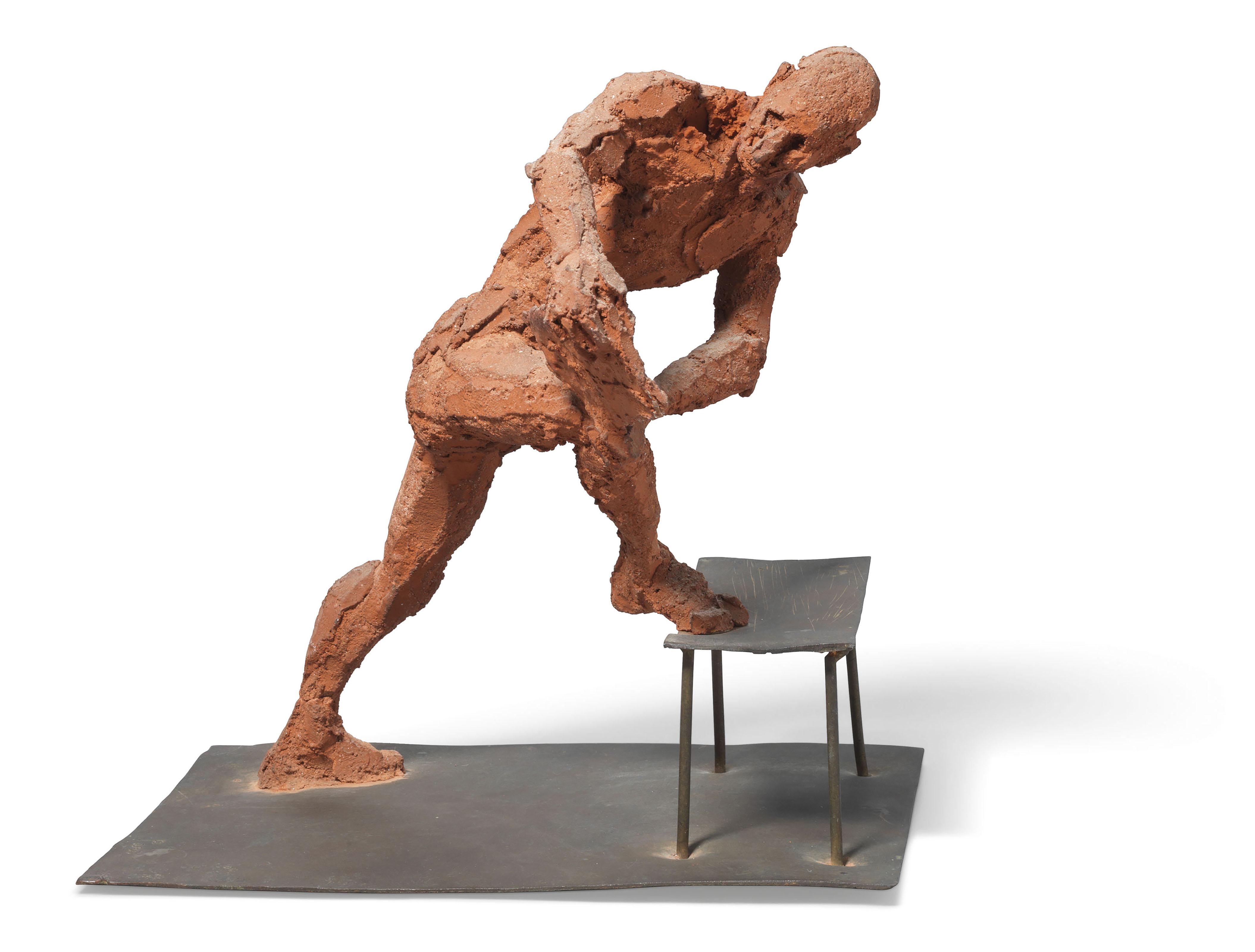 Peter Laszlo Peri - Man Turning Round to Read