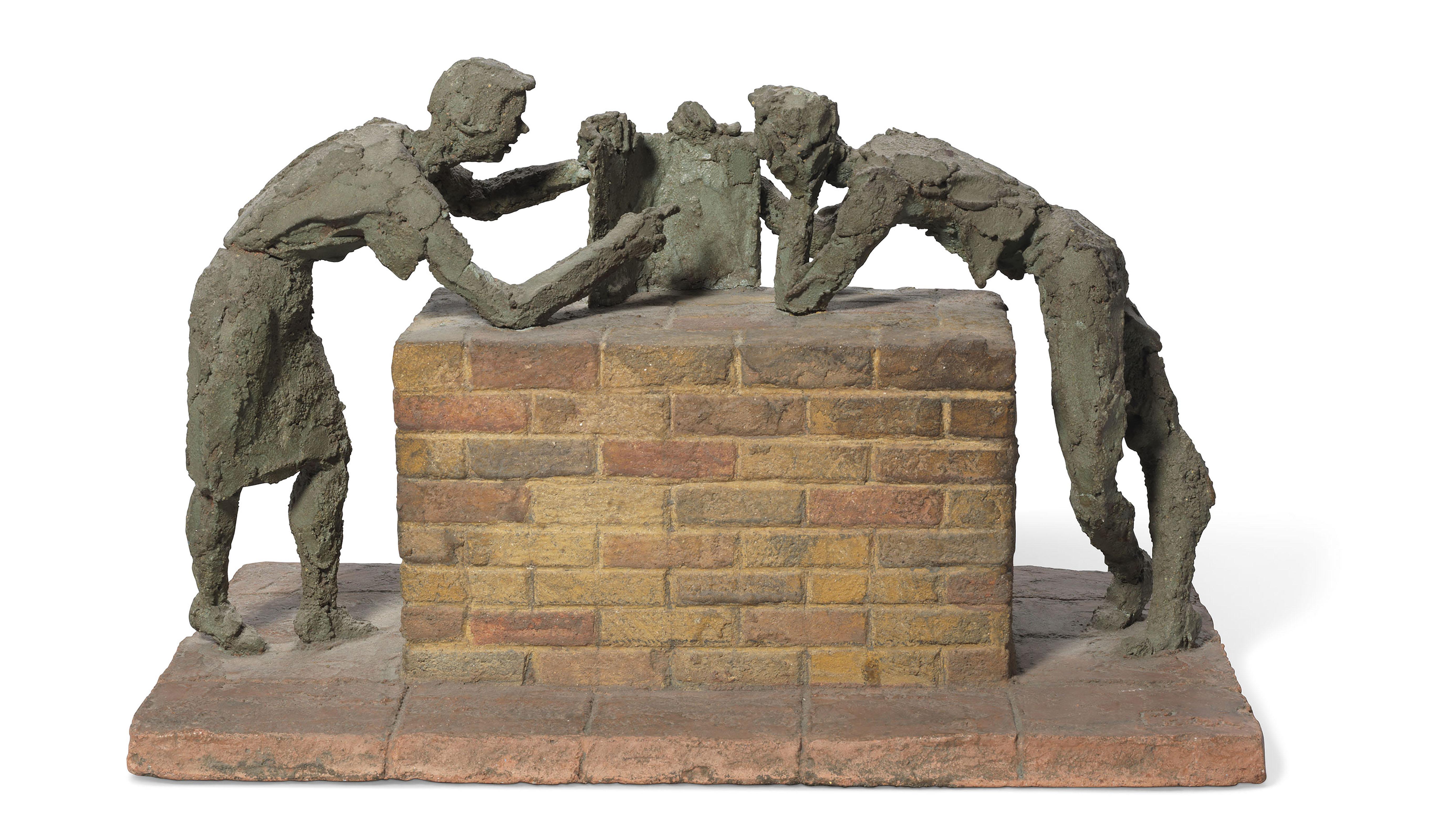 Peter Laszlo Peri - Reading at the Wall