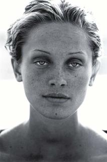 Peter Lindbergh - Berri Smither, Harper\'S Bazaar, El Mirage, California, 1993