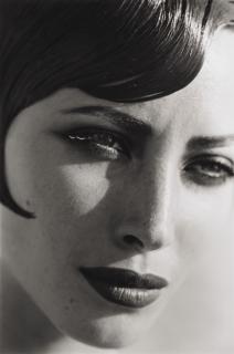 Peter Lindbergh - Christy Turlington, Los Angeles, Alberto Aspesi, 1991