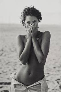 Peter Lindbergh - Christy Turlington, Los Angeles, American Vogue, 1988
