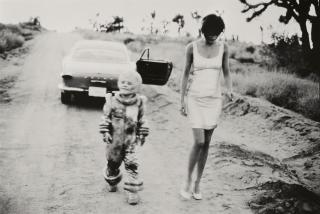 Peter Lindbergh - Helena Christensen, Mohave Desert, Vogue Italy