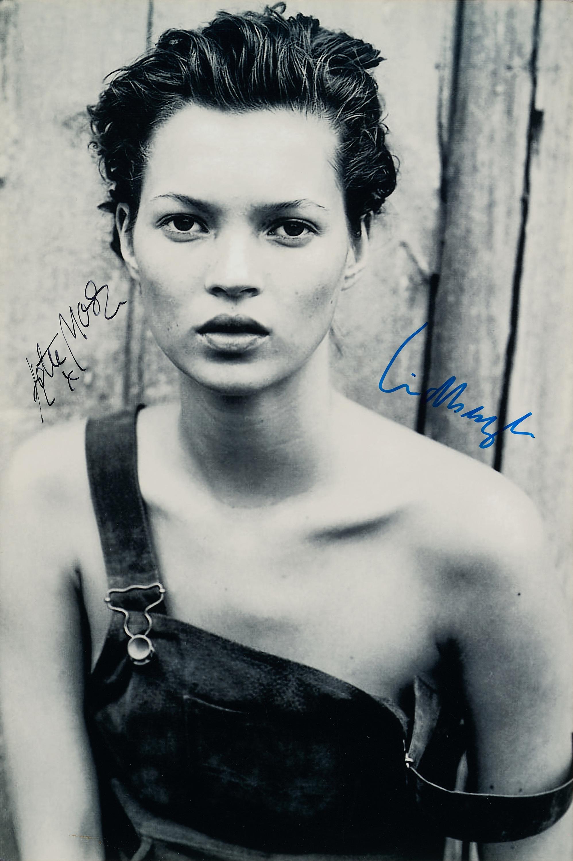 Peter Lindbergh - Kate Moss. Haper\'s Bazaar Dezember 1994.