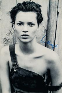Peter Lindbergh - Kate Moss. Haper\'s Bazaar Dezember 1994.