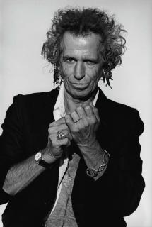 Peter Lindbergh - Keith Richards, New York, for British GQ Man of the Year Awards shoot, 1999
