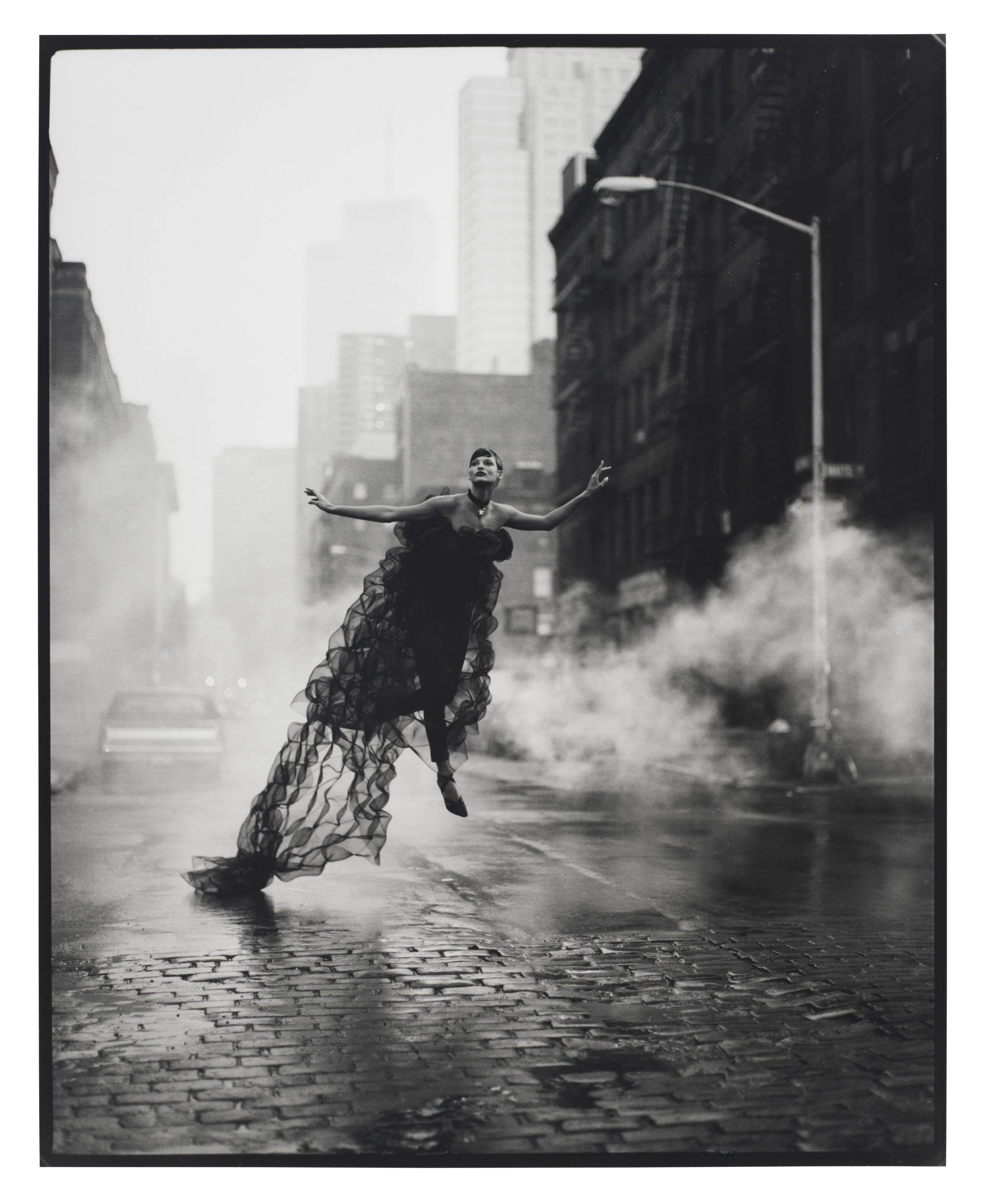 Peter Lindbergh - Linda Evangelista, Harper\'s Bazaar, New York, 1992