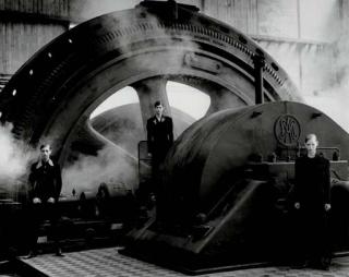Peter Lindbergh - Linda Evangelista, Michaela Berko, Kristen Owen, Paris, Comme des Garçons, 1988