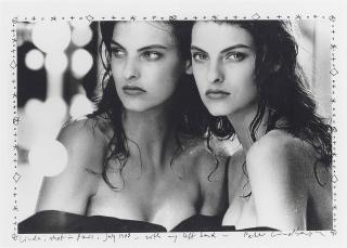Peter Lindbergh - Linda, Shot In Paris, July 1988 - With My Left Hand