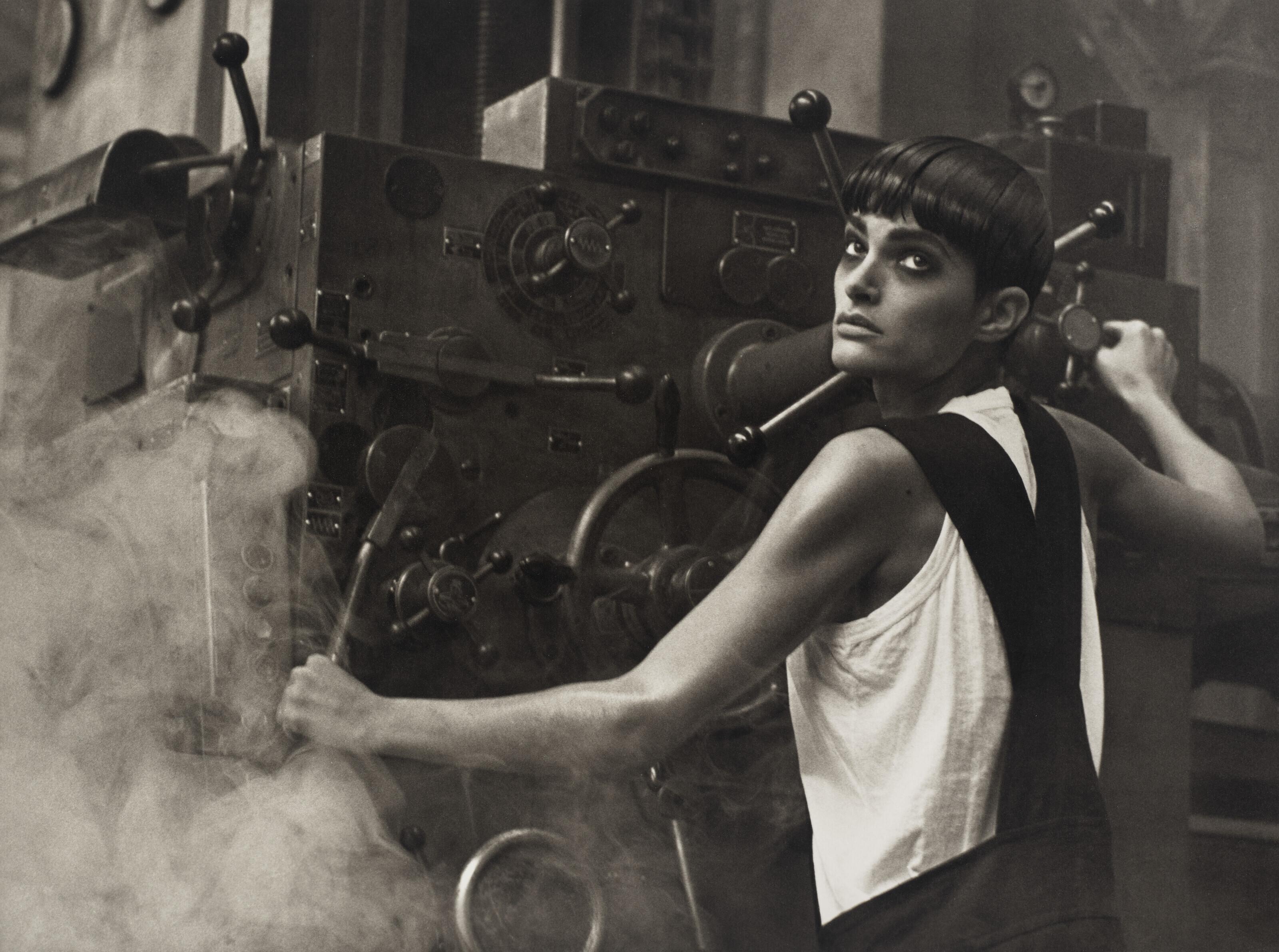 Peter Lindbergh - Lynn Koester, Comme des Garçons, Paris, 1984