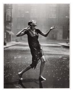 Peter Lindbergh - Nadja Auermann, Paramount Studios, Hollywood, 1996