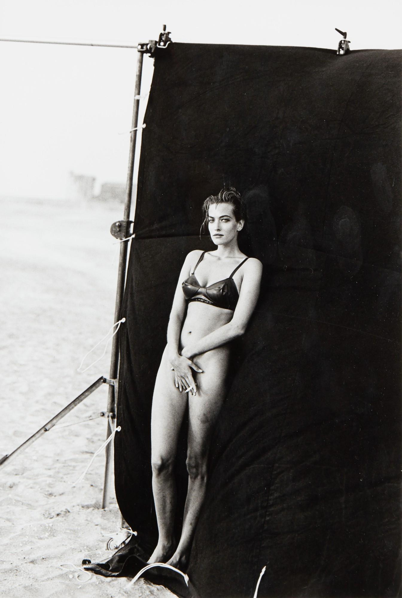 Peter Lindbergh - Tajanna Patitz\'S, First Nude Picture, Deauville Beach, 1993