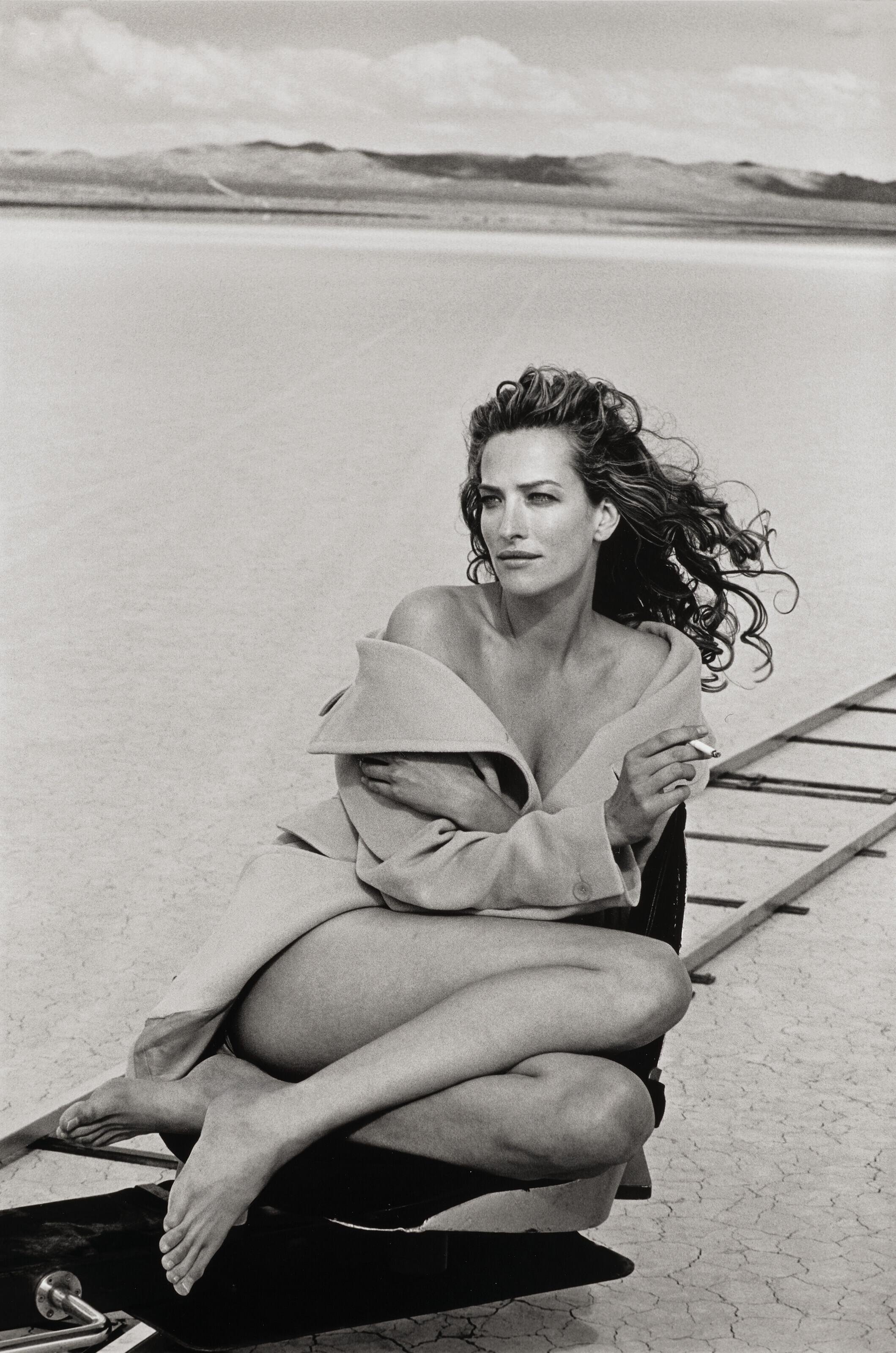 Peter Lindbergh - Tatjana Patitz, El Mirage, 1995