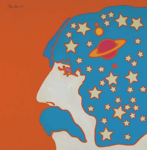 Peter Max - Self Portrait #1