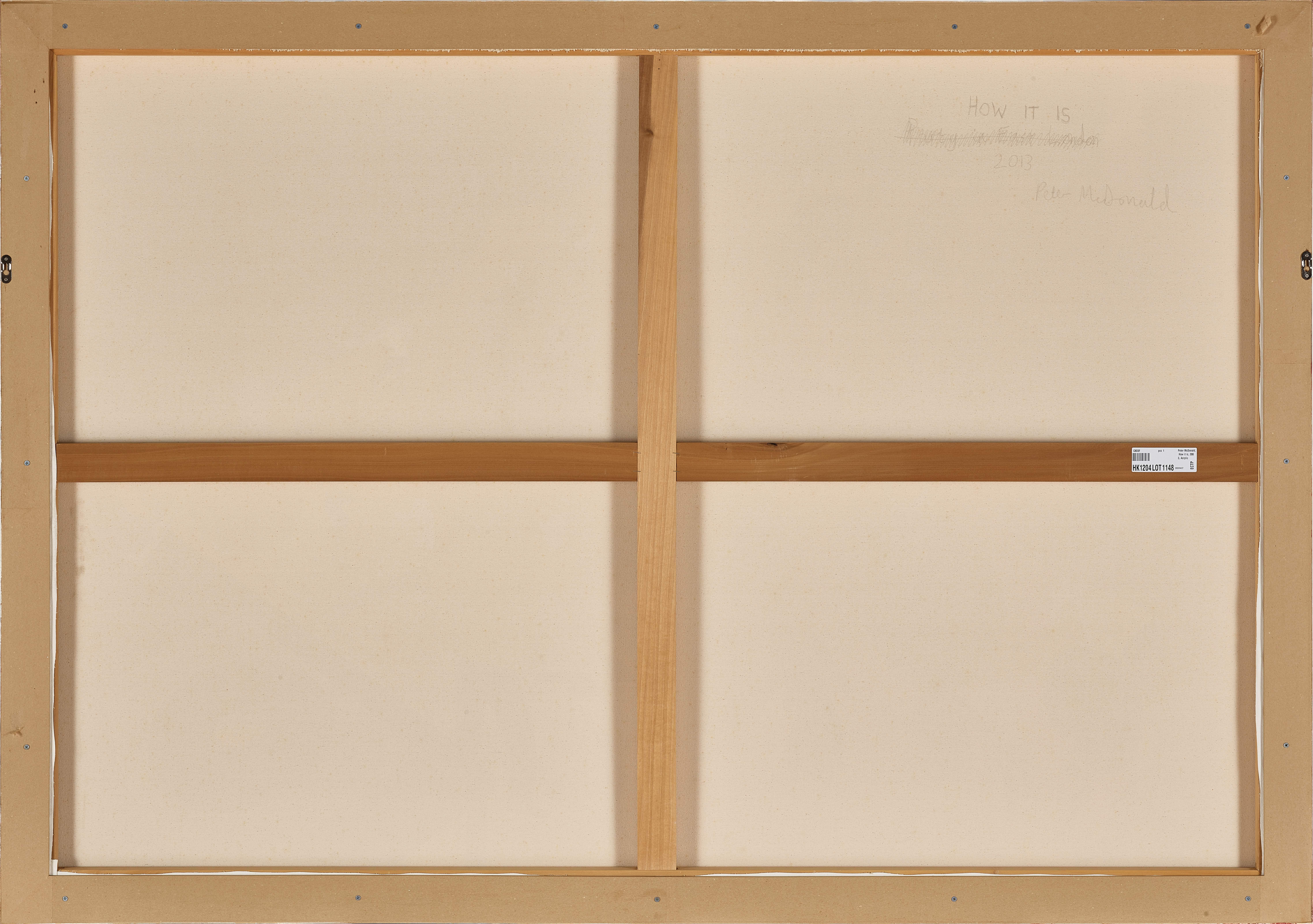 Peter McDonald - How it is