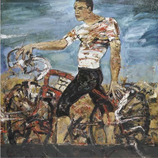 Peter Mclaren - Man with cycle