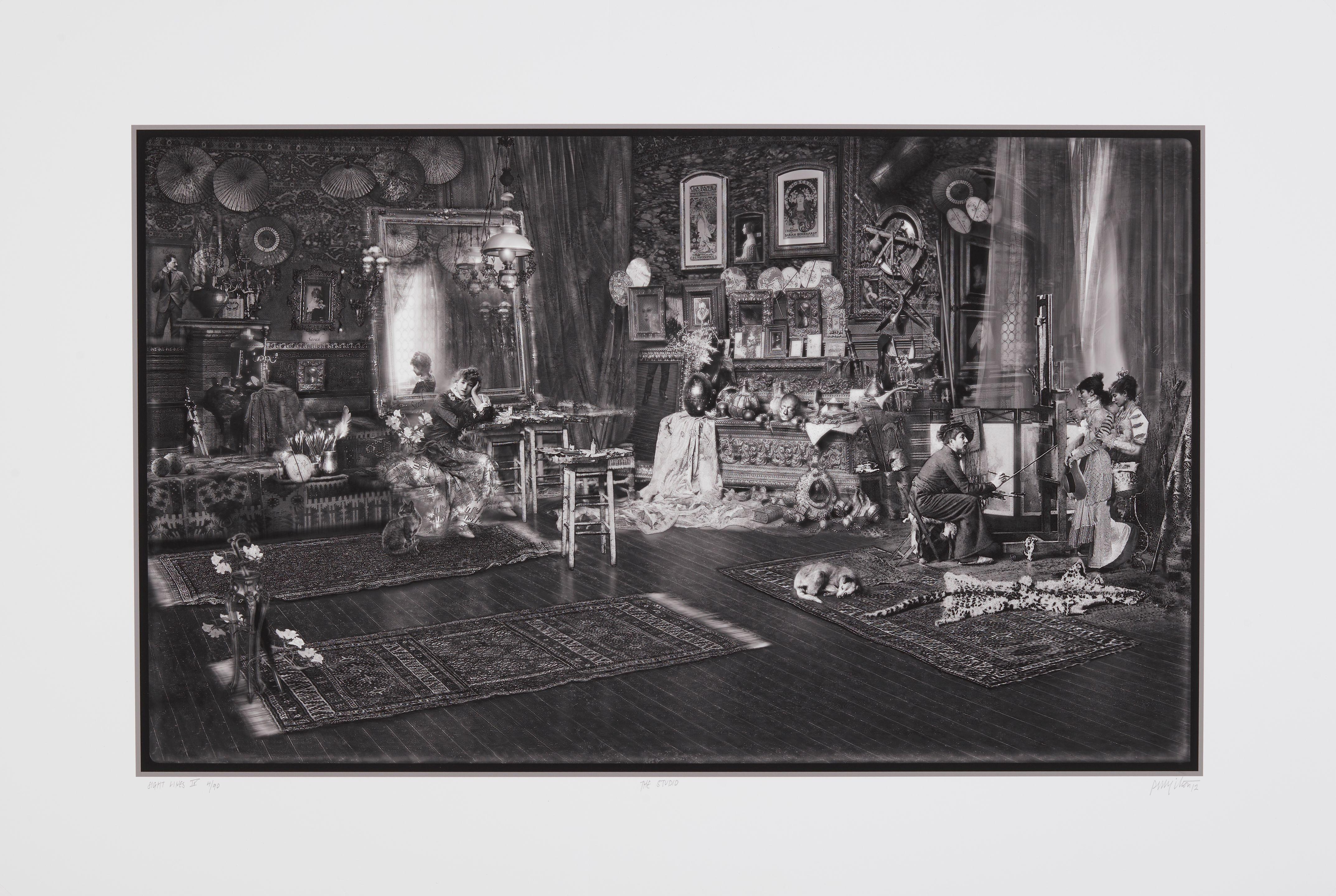 Peter Milton - The Studio, Sight Lines IV