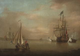 Peter Monamy - Evening at the Nore