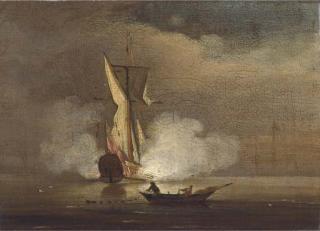 Peter Monamy - The evening gun