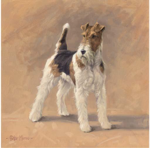 Peter Munro - A Wire-Haired Fox-Terrier