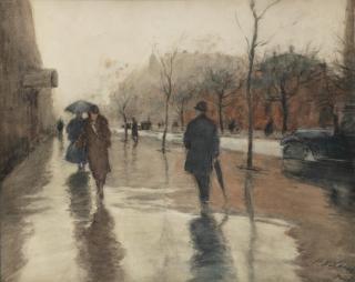 Peter Nilouss - Street in Paris