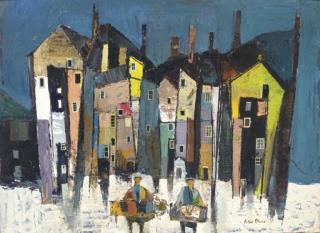 Peter Oliver - Man with Baskets