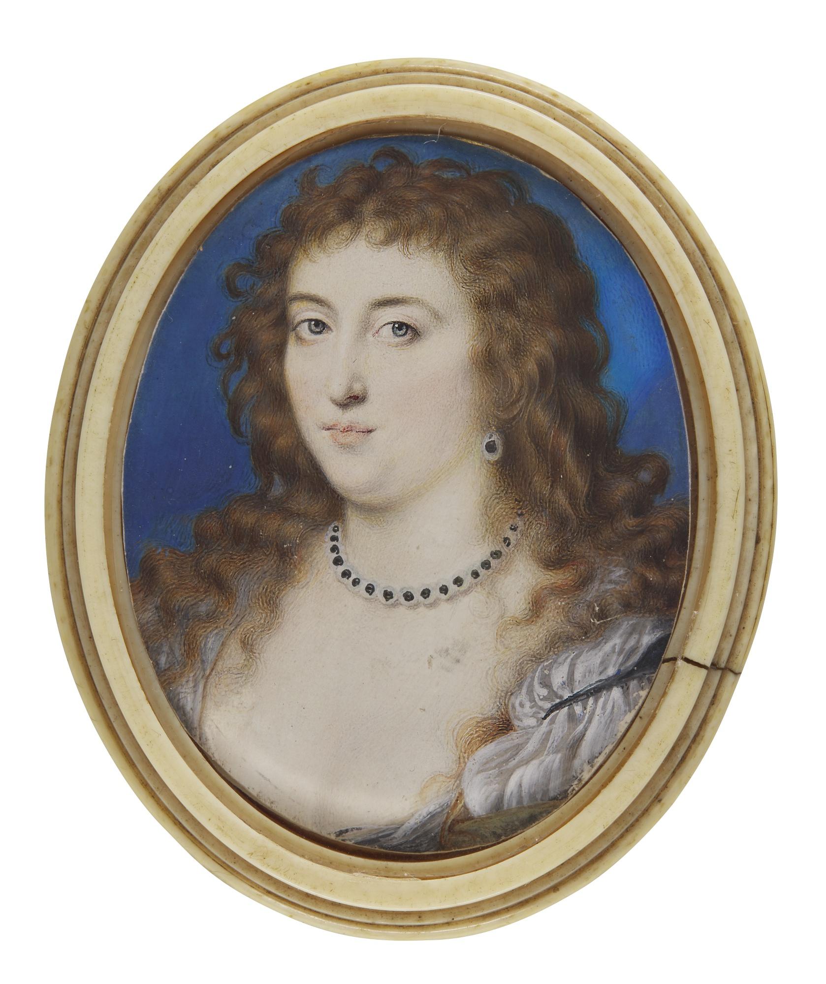 Peter Oliver - Portrait Of A Lady, Circa 1620