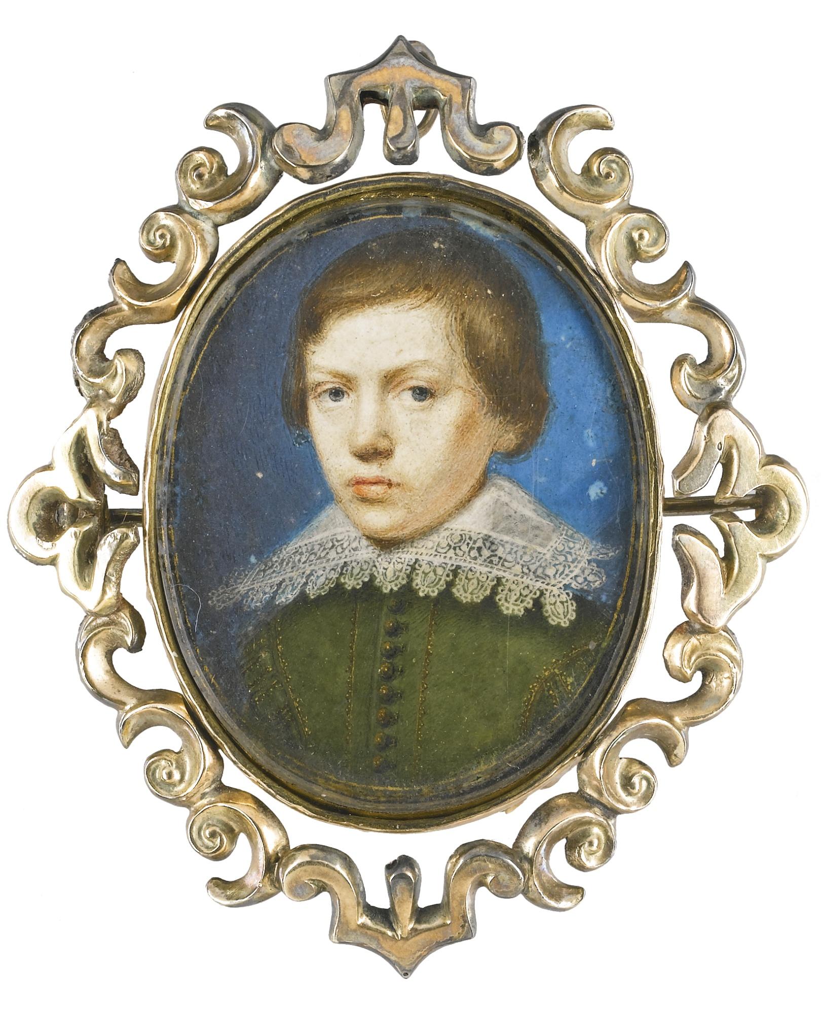Peter Oliver - Portrait Of A Young Gentleman, Traditionally Identified As A Member Of The Egerton Family