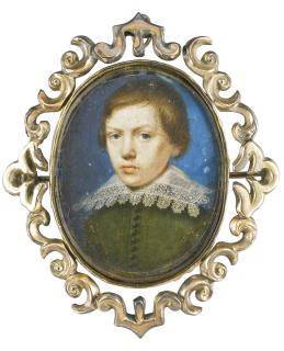 Peter Oliver - Portrait Of A Young Gentleman, Traditionally Identified As A Member Of The Egerton Family