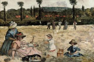 Peter Paul Marshall - Haymaking