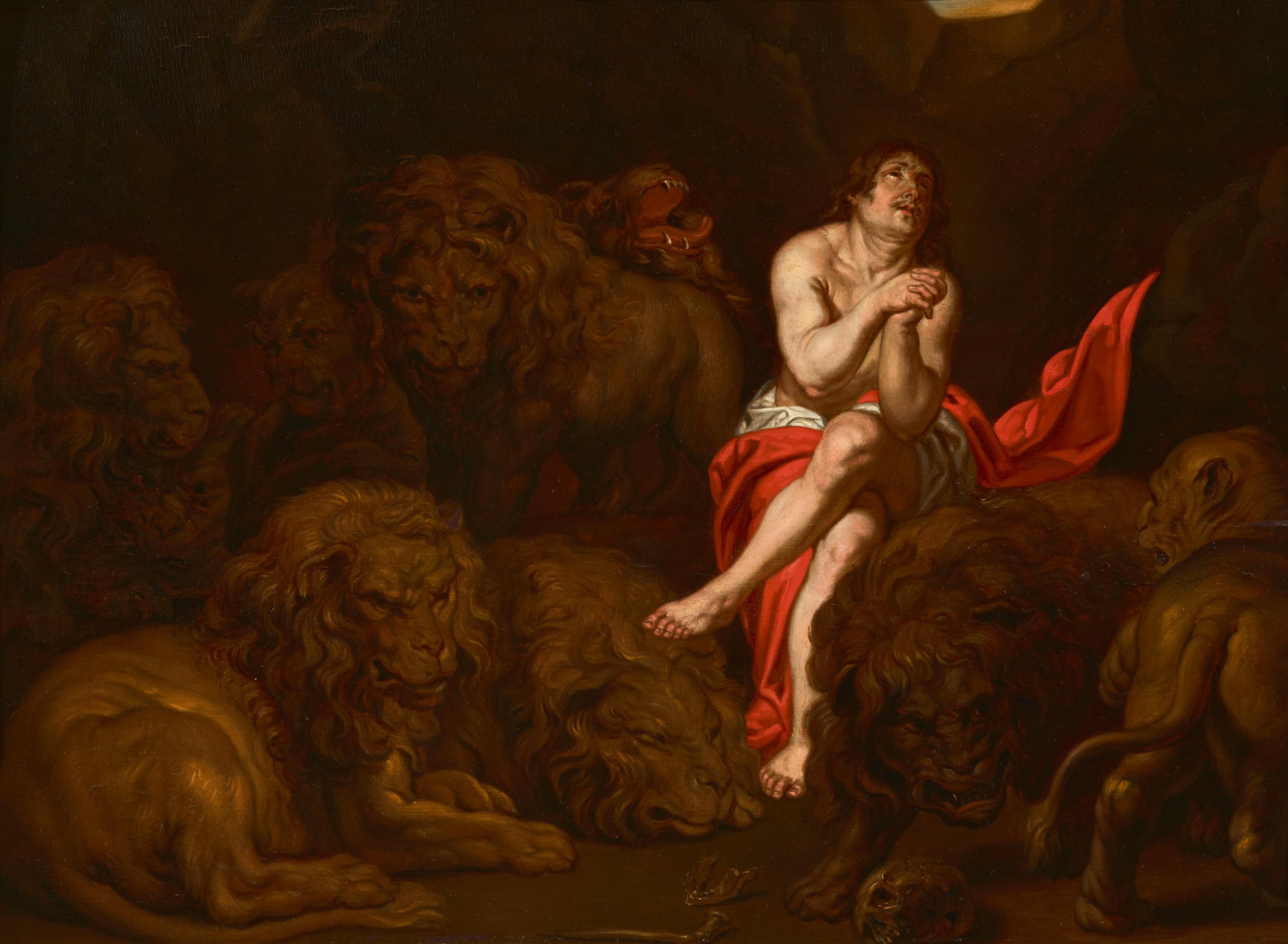 Peter Paul Rubens - Daniel in der Löwengrube.