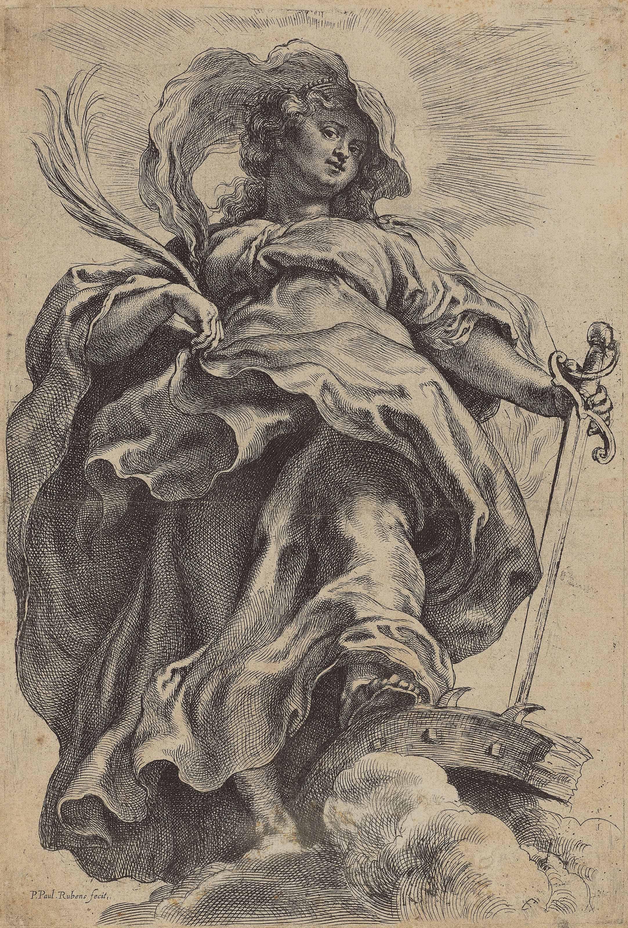 Peter Paul Rubens - Saint Catherine