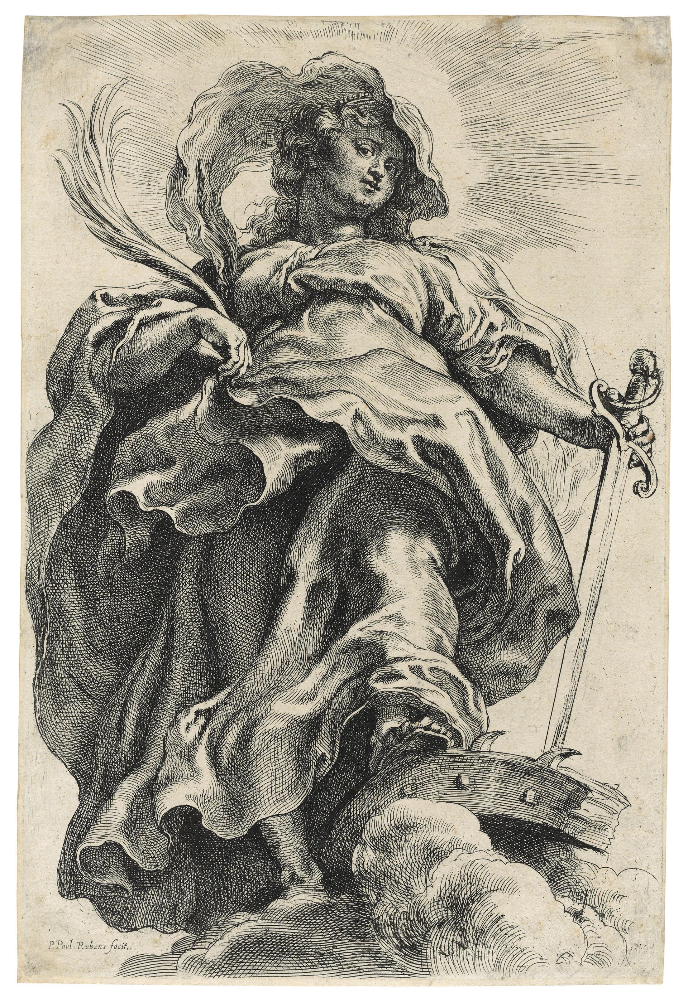 Peter Paul Rubens - Saint Catherine