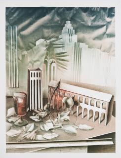 Peter Paul - Stilleben mit Herbst und Campanile.