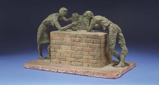 Peter Peri - Reading at the wall