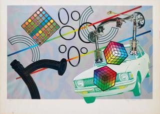 Peter Phillips - Konvolut von 2 Serigrafien.