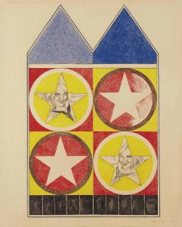 Peter Phillips - Study for Four Stars