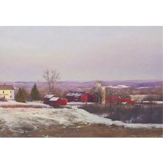 Peter Poskas - Snow Squalls, Parmelee Farm, Prelude To Spring