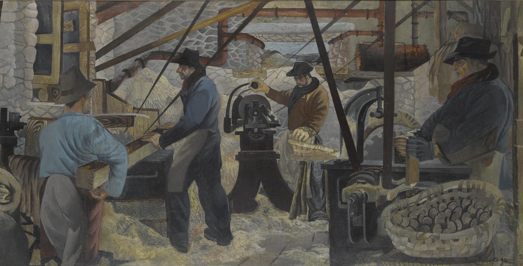 Peter Rees Roberts - The Bobbin Mill Ambleside Ii