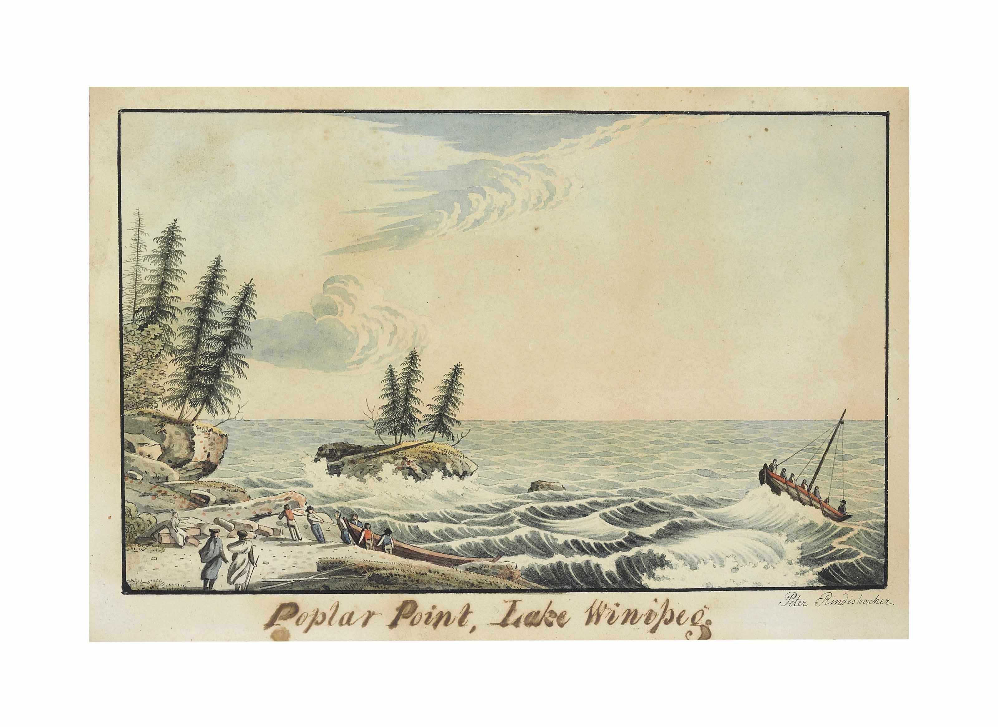 Peter Rindisbacher - Poplar Point, Lake Winipeg