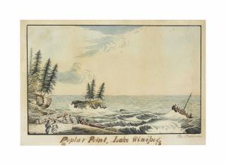 Peter Rindisbacher - Poplar Point, Lake Winipeg