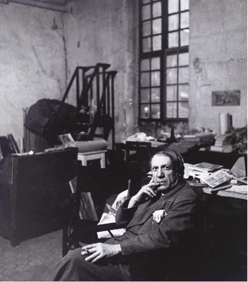 Peter Rose Pulham - Picasso dans son studio rue des Grands Augustins