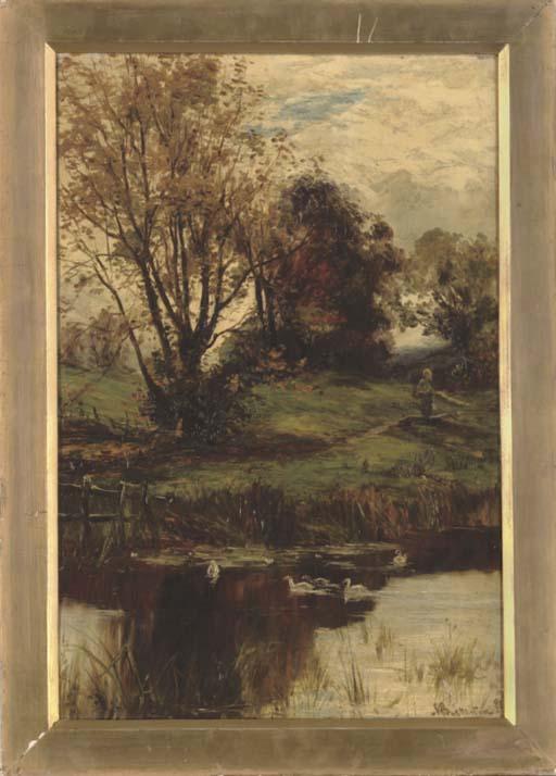 Peter S. Buchanan - The sleepy pool above the dam