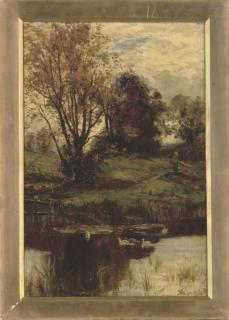 Peter S. Buchanan - The sleepy pool above the dam