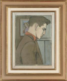 Peter Samuelson - Male Figure In Profile