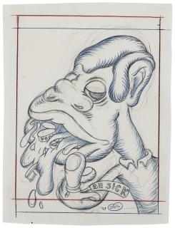 Peter Saul - Be Sick